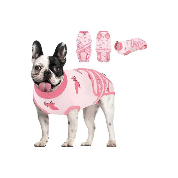 Soft and Breathable Dog Recovery Suit for Spay Neuter Wounds After Surgery