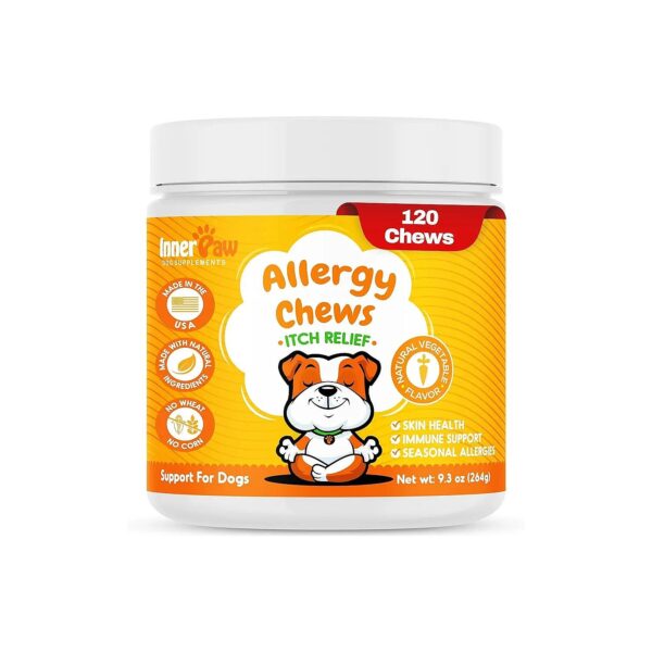 Soft and Chewy Allergy Treats for Dogs with Calming and Soothing Effects