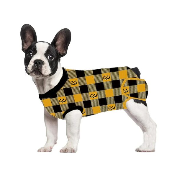 Soft and Comfortable Dog Recovery Suit for Preventing Wound Licking Halloween Christmas