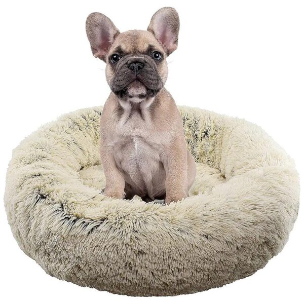 Soft and Cozy Pet Cuddle Bed for Small Dogs and Cats with Waterproof Base