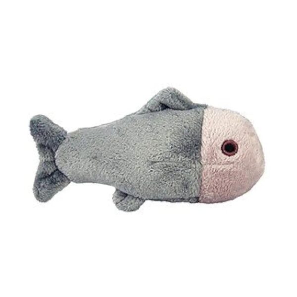 Soft and Durable Small Dog Toy Guppy Fish with Tuffweb Mesh and Polyfill Filling