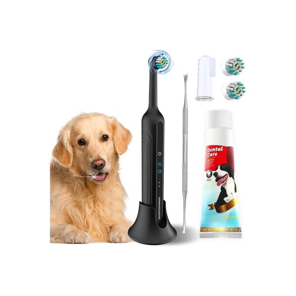 Soft and Gentle Electric Toothbrush for Sensitive Dog Gums and Teeth