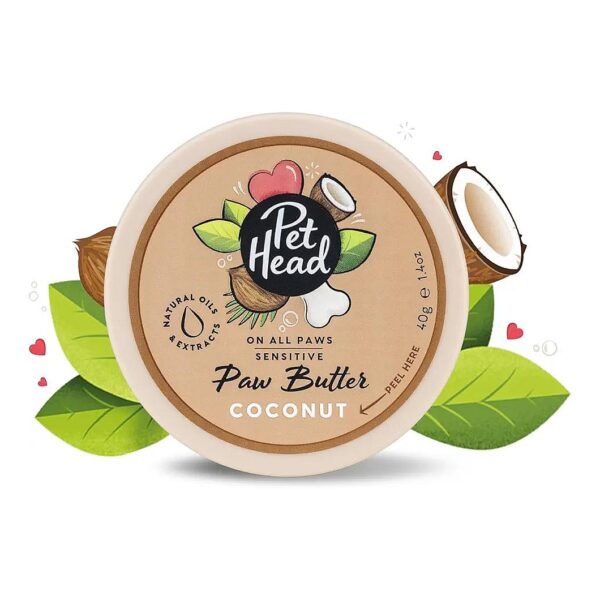 Soft and Healthy Paws and Noses for Your Dog with Coconut Paw Butter, Made in USA