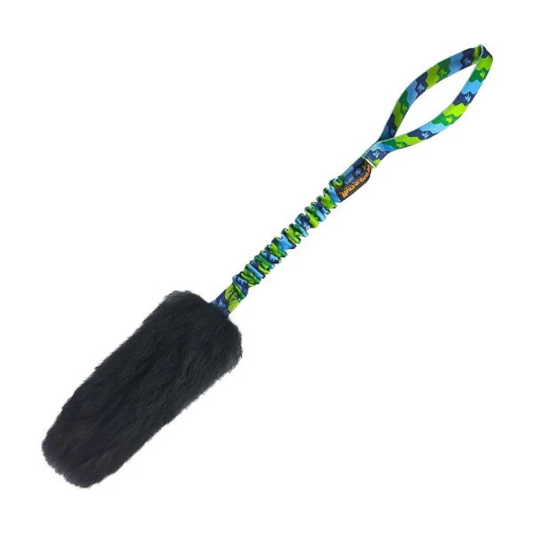 Soft and Stretchable Bungee Dog Tug Toy for Dogs of All Ages with Durable Construction