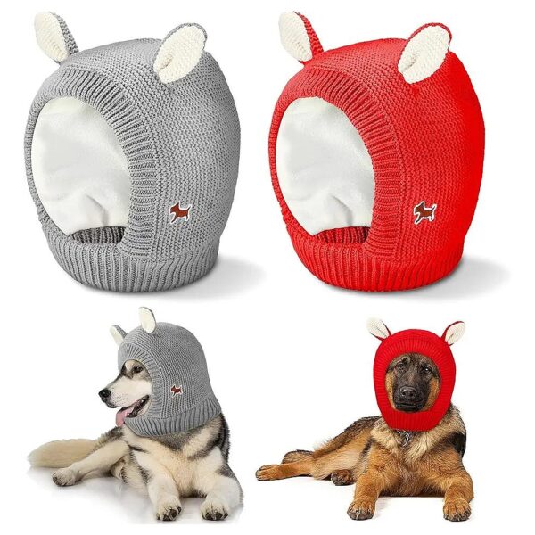 Soft and Warm Dog Ear Muffs for Pet Christmas Gift Idea