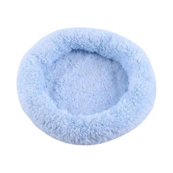 Soft and Warm Pet Bed for Small Animals Blue S Size