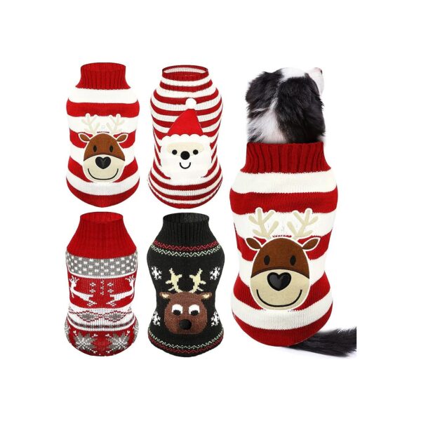 Soft and Warm Small Breed Dog Sweaters for Holiday Seasons