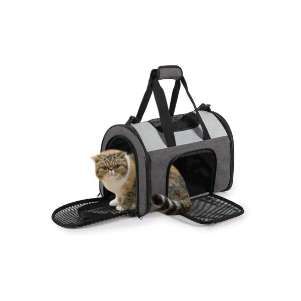 Soft-Sided Pet Carrier for Small Cats and Dogs with Airline Approval