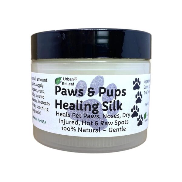 Soothe Paws, Skin, & Injuries with Gentle, Vegan Dog Salve for Natural Healing