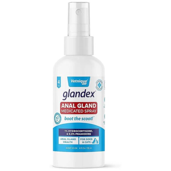 Soothe and Calm Inflamed Anal Glands with Our Medicated Spray for Dogs and Cats