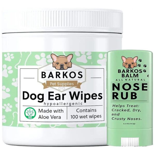 Soothing Ear and Nose Care for French Bulldogs, Pugs, and All Breeds of Dogs