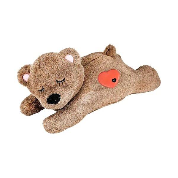 Soothing Puppy Toy with Heartbeat for Anxious Dogs and Puppies