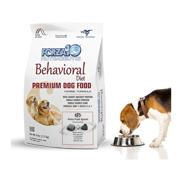 Soothing Valerian Root Dog Calming Food for Adult Dogs with Anxiety and Stress Relief