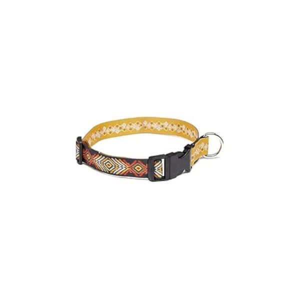 Southwest Diamond Large Adjustable Dog Collar for Large Boys Made from Recycled Plastic