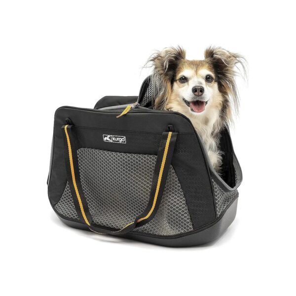 Spacious Soft Sided Travel Carrier for Cats and Small Dogs