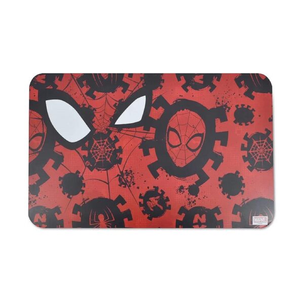 Spiderman Dog Placemat for Food and Water Bowls with Spider-Man Illustration