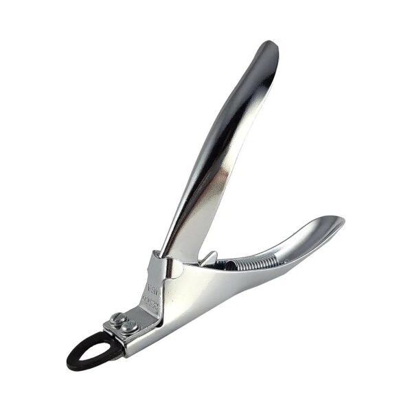 Spring Loaded Nail Clippers for Large Dogs with Heavy Duty Chrome Construction