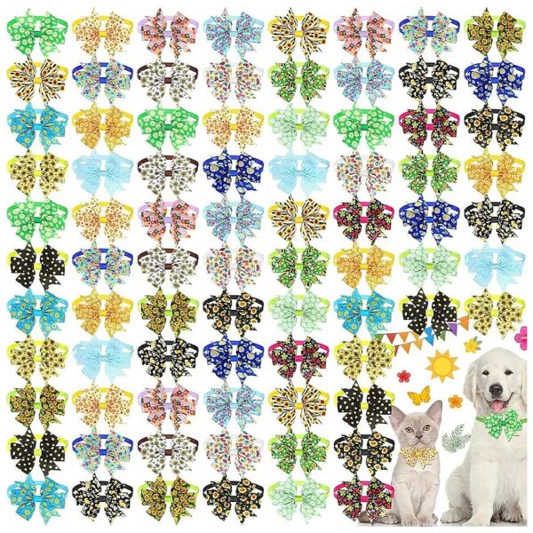 Spring Pet Accessories Pack with Adjustable Dog Collars and Comfortable Material