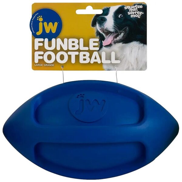 Squeaking and Catching Fun with This Heavy-Duty Football