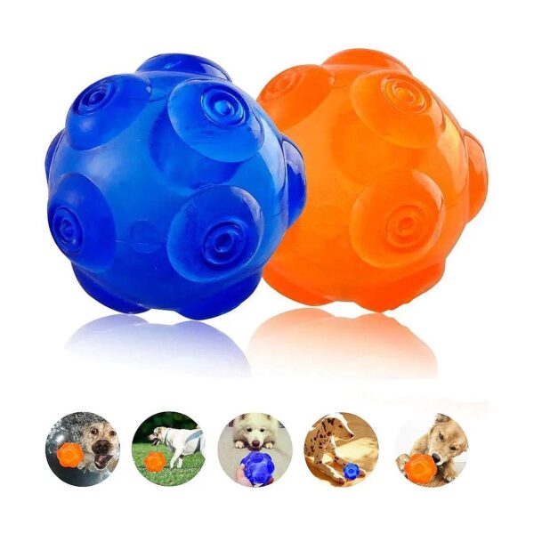 Squeaky Interactive Dog Toy for Medium to Large Dogs with Aggressive Chewers