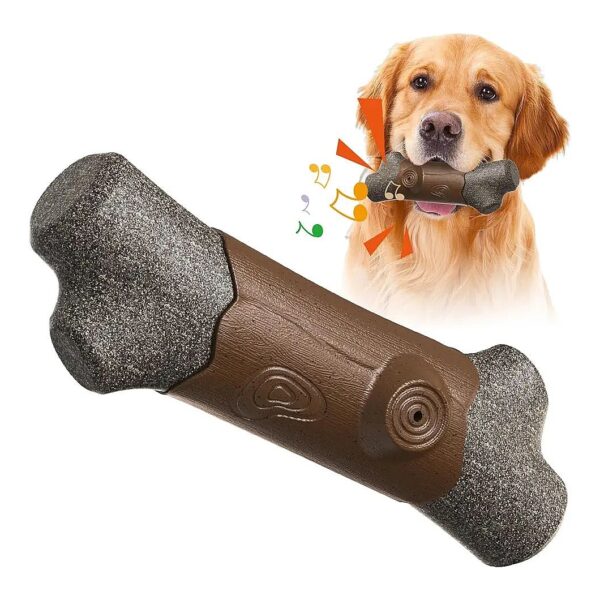 Squeaky Toy for Aggressive Chewers and Teething Puppies with Durable Material