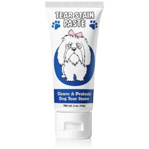 Squishface Tear Stain Remover for Long Haired Dog Breeds Like Poodles