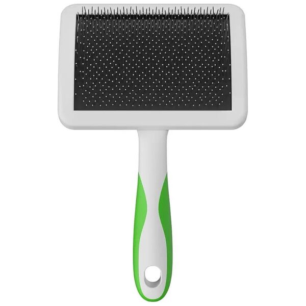 Stainless Steel Bristle Brush for Thick Coats and Reduces Shedding by 90%