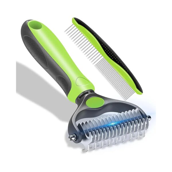 Stainless Steel Comb for Pet Grooming, Gentle on Skin and Safe for Long Haired Pets