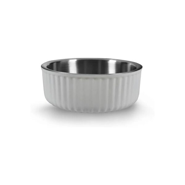 Stainless Steel Dog Bowl with Anti-Skid Bottom for Small Medium and Large Pets