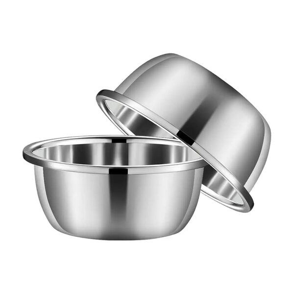 Stainless Steel Large Capacity Pet Feeder Bowls for Large Dogs, 2 Pack