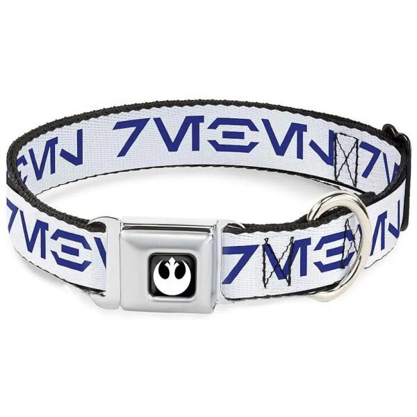 Star Wars Novelty Pet Collar with Adjustable Neck Fit and Unique Seatbelt Buckle Design