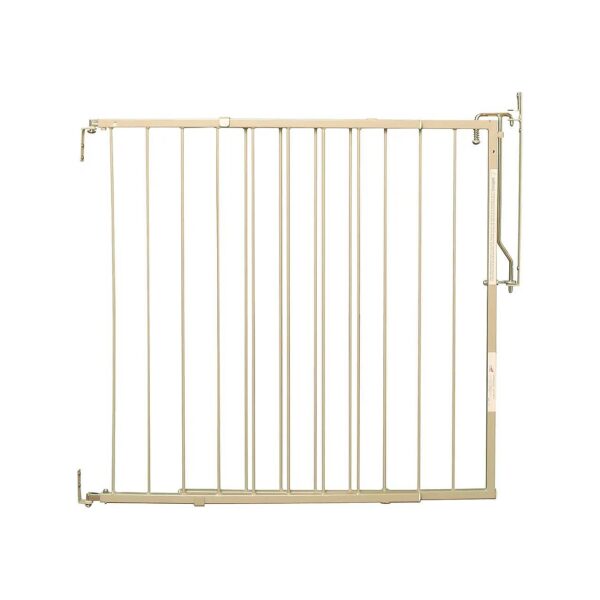 Steel Safety Gate for Kids and Pets Adjustable Wide Opening 5 to 5 Inches