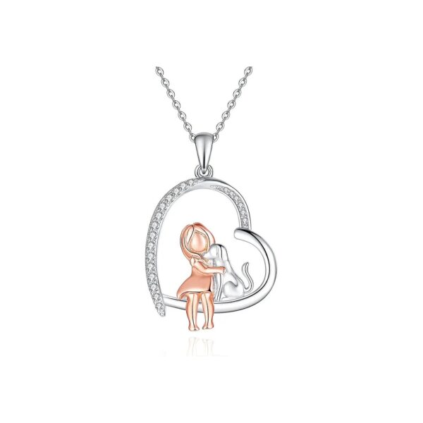 Sterling Silver Horse Pendant Necklace Animal Jewelry for Girls Women Daughter as Gift