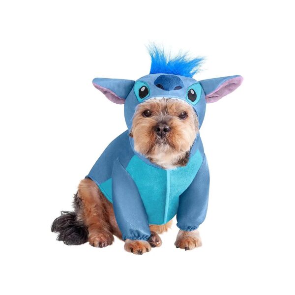 Stitch Pet Costume Medium for Small to Medium Sized Dogs with Hood