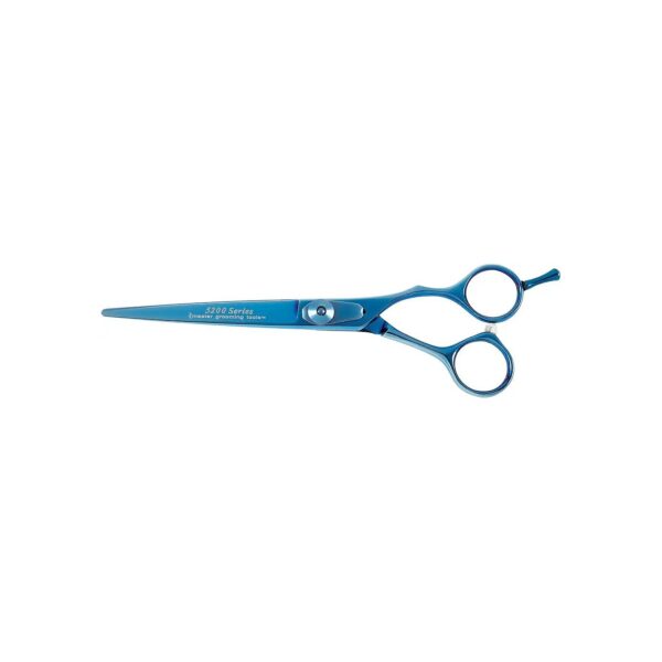 Straight Cutting Dog Shears for Pet Groomers with Titanium Coating