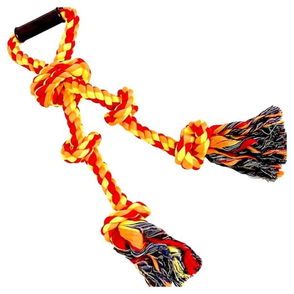 Strong and Durable Interactive Dog Rope Toy for Small Medium and Large Breed Dogs