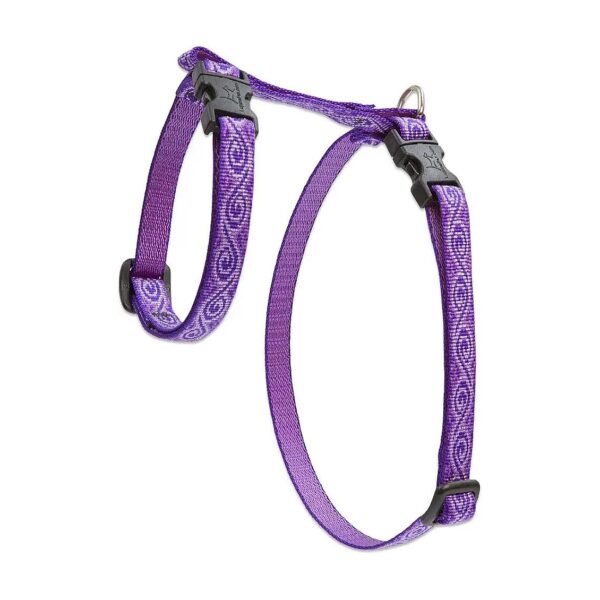 Strong and Durable Nylon Harness with Jelly Roll Pattern for Small Pets