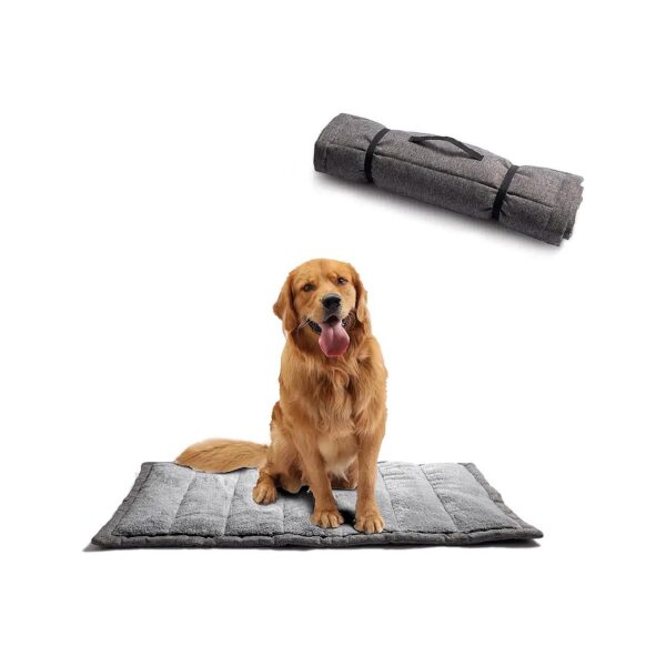 Sturdy & Comfortable Rollup Dog Bed for Dogs of All Sizes