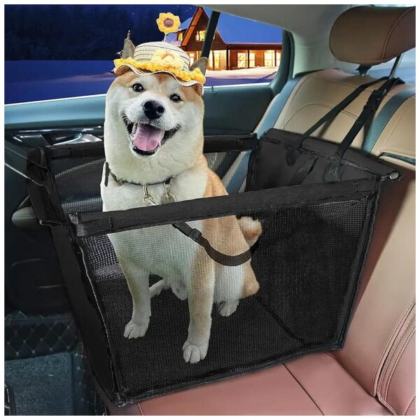 Sturdy Dog Car Seat for Large Dogs with Maximum Weight Recommendation