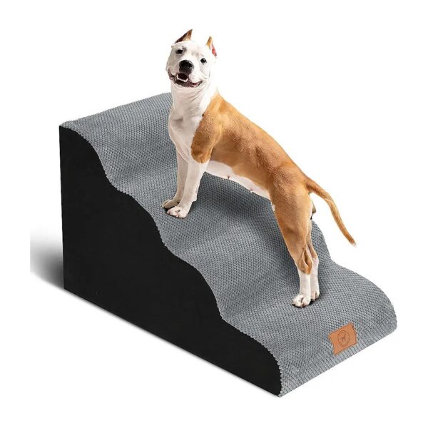 Sturdy Dog Stairs for Small Breeds and Pet Accessibility - Foam Ladder and Ramps