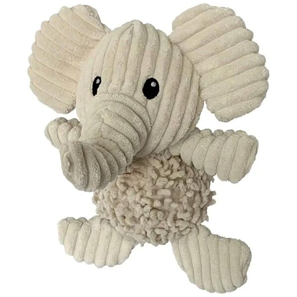 Sturdy Durable Corduroy and Natural Nubby Plush for Pet Enertainment