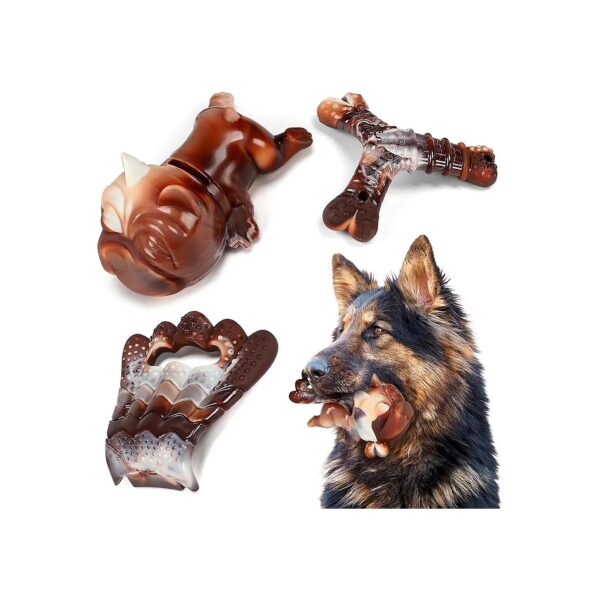 Sturdy Indestructible Dog Chew Toys for Large Medium Small Breeds