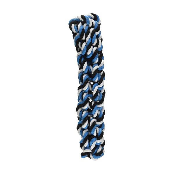 Sturdy Rope Stick Dog Toy 10 Inch Blue