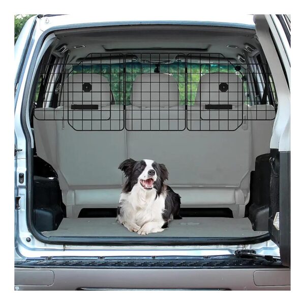 Sturdy Steel Wire Mesh Dog Divider Barriers for SUVs Vans and Trucks