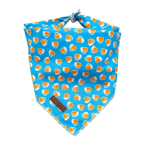 Stylish Dog Scarf Reversible Triangle Bibs for Small Medium Large Pets with Easy Storage