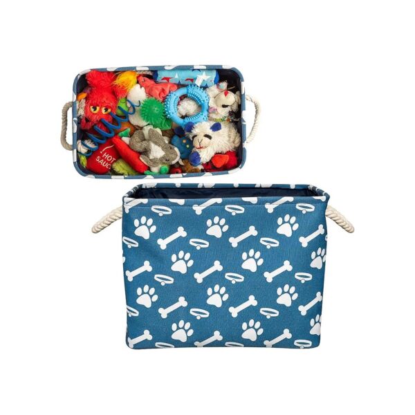 Stylish Dog Storage Bin for Dog Toys, Leashes, and Accessories