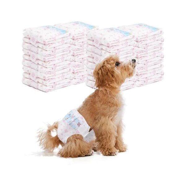 Super Absorbent Disposable Female Dog Diapers for Heat and Incontinence Problems