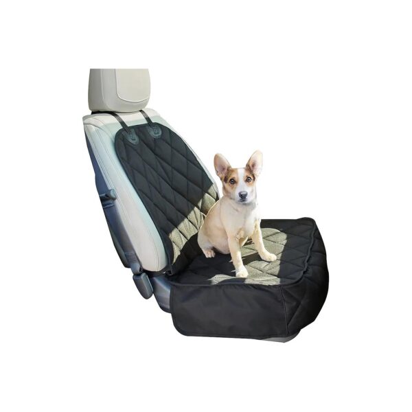 Super Soft and Durable Waterproof Dog Car Seat Cover for Standard Cars and SUVs