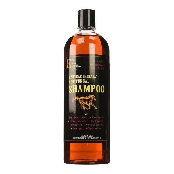 Sustained Relief Shampoo for Itchy Skin and Infections in Horses with Lemon Scent