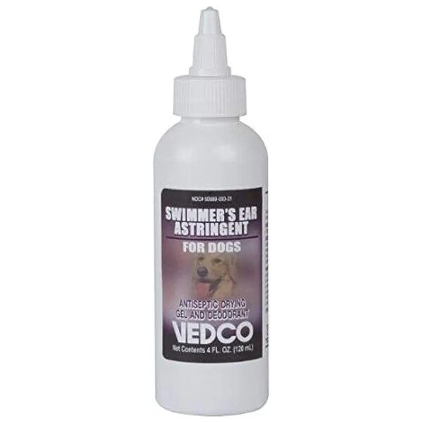 Swimmer's Ear Astringent for Dogs 4 Fluid Ounces Treatment